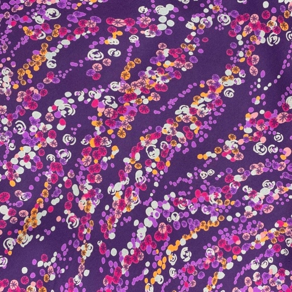 Diane Von Furstenberg Purple Silk Maxi Skirt - Picture 11 of 12